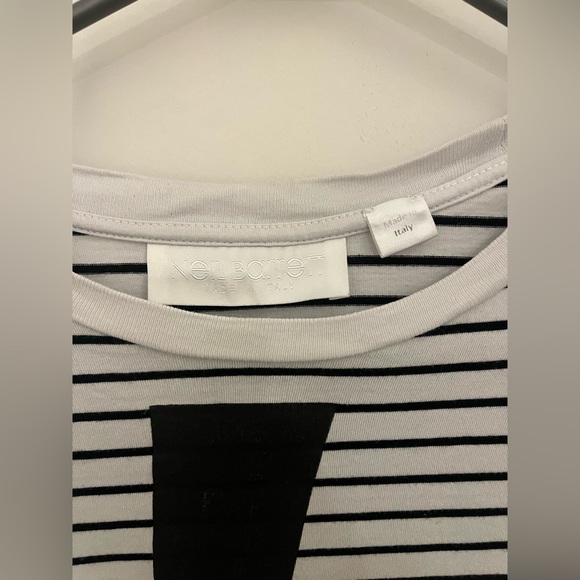 Neil Barrett striped thunder bolt shirt - Picture 5 of 7